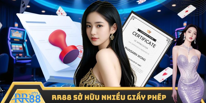 Lý do RR88 sở hữu nhiều chứng nhận hoạt động